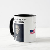 ハリスンのウィリアムヘンリーのマグ大統領 マグカップ (正面左)