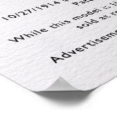 ハリスヴィンテージタイプライター ポスター (角)