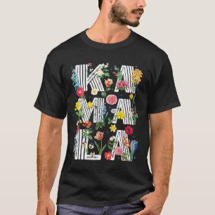 ハリスヴィンテージフェミニンフローラファースト女性社長 Tシャツ