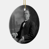 ハリス及びEwing著ブッカーT.ワシントン州のポートレート セラミックオーナメント (右)