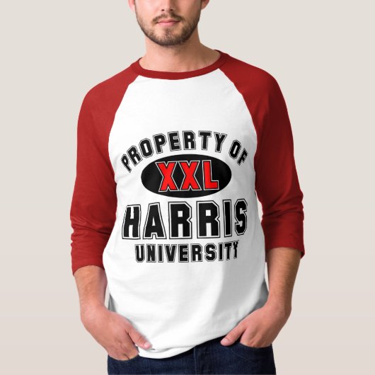 ハリス大学の特性 Tシャツ (正面)