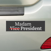 ハリス大統領副大統領2024 バンパーステッカー (車上)