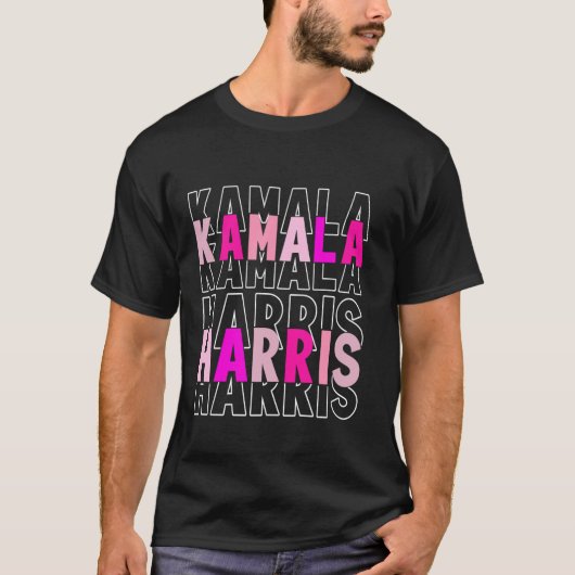 ハリス大統領選挙ウォルツ2024 47フェミニズムを見る Tシャツ (正面)