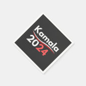 ハリス大統領 スタンダードカクテルナプキン (角)