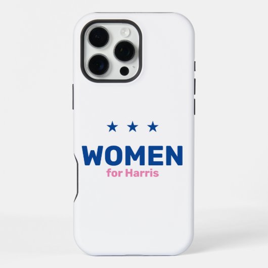 ハリス女史を支持する女性たち iPhoneケース (裏面)