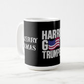 ハリス得は究極の政治的ユーモアを切り捨てた コーヒーマグカップ (正面左)