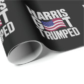 ハリス得は究極の政治的ユーモアを切り捨てた ラッピングペーパー (ロールコーナー)