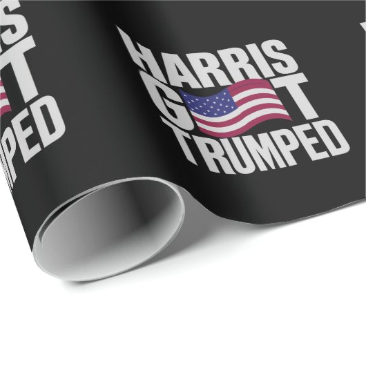 ハリス得は究極の政治的ユーモアを切り捨てた ラッピングペーパー (ロールコーナー)
