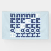 ハリス文字スタック 横断幕 (横)