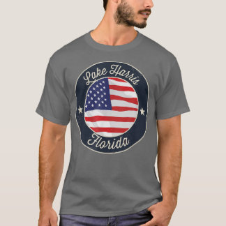 ハリス湖 – 愛国心のあるフロリダ記念Tシャツ Tシャツ