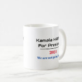 ハリス社長2024年「戻らない」 コーヒーマグカップ (正面右)