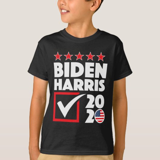ハリス2020アメリカ選挙民主党議員パーティー政治 Tシャツ (正面)