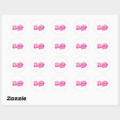ハリス2020ピンクプライド ラウンドシール (シート)