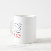 ハリス2024のホテル コーヒーマグカップ (正面左)