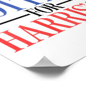 ハリス2024のホテル ポスター (角)