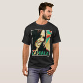 ハリス2024カマラ大統領 Tシャツ (正面フル)