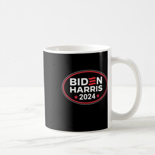 ハリス2024大統領アメリカ国旗ジョー・バイデン カマ コーヒーマグカップ (右)