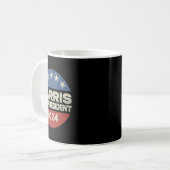 ハリス2024大統領選挙キャンペーン2 コーヒーマグカップ (正面左)