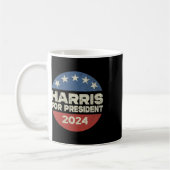 ハリス2024大統領選挙キャンペーン2 コーヒーマグカップ (左)