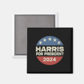 ハリス2024大統領選挙キャンペーン2 マグネット (正面/裏面)