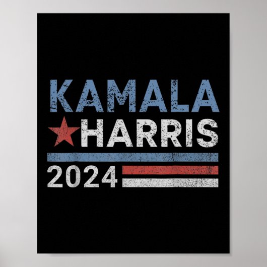 ハリス2024大統領選挙キャンペーン ポスター (正面)