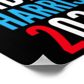 ハリス2024年選挙投票2024 ポスター (角)