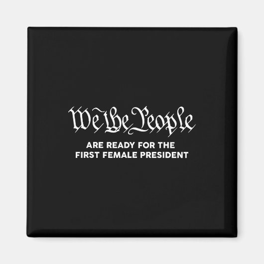 ハリス2024我々は人々最初の女性社長 マグネット (正面)