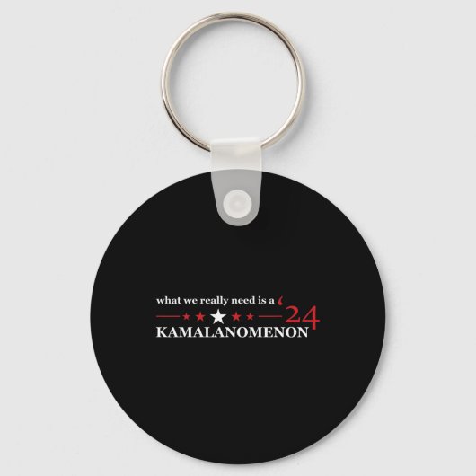 ハリス2024選挙サポーターデザインKamalanomeno キーホルダー (正面)