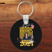 ハリス2024 キーホルダー (正面)