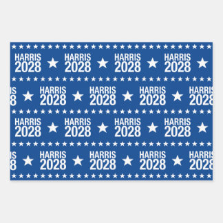 ハリス2028年選挙応援 カマラを大統領に ラッピングペーパーシート