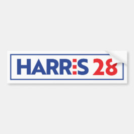 ハリス2028 バンパーステッカー