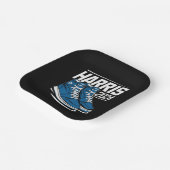 ハリス24投票プレジデントかまら選挙スニーカー ペーパープレート (傾斜あり)