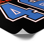 ハリス46スクエアジョーバイデン氏第46期米国大統領 ポスター (角)