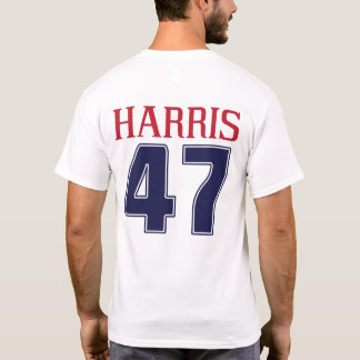 ハリス47スポーツ番号カマラ社長2024 Tシャツ