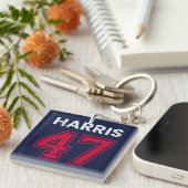 ハリス47I – カマラハリス社長のために キーホルダー (正面右)