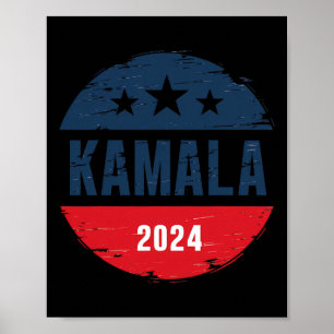 ハリス47th大統領Usa America 2024年総選挙1 ポスター
