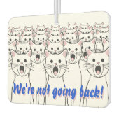 ハリス・ウォルズのキャットレディース – 戻らない! カーエアーフレッシュナー (左)