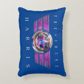 ハリス/ウォルズウィングメダリオン アクセントクッション (正面(垂直))