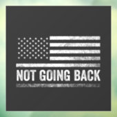 ハリス・ウォルズ選挙には戻らない ウィンドウサイン (シート3)