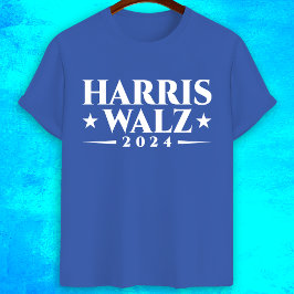 ハリス・ウォルズ2024年選挙運動民主党員 Tシャツ