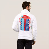 ハリス・ウォルズ2024戻らない！ パーカ (裏面フル)