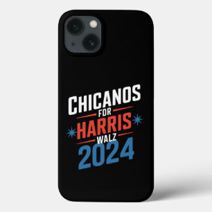 ハリス・ウォルツを支持するチカーノ 2024 大統領 iPhone 13ケース