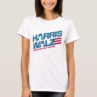 ハリス・ウォルツ大統領に勝つ Tシャツ