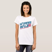 ハリス・ウォルツ大統領に勝つ Tシャツ (正面フル)