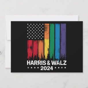 ハリス・ウォルツ 2024年選挙 ゲイ ティム・ウォルツ LGBTQ 招待状