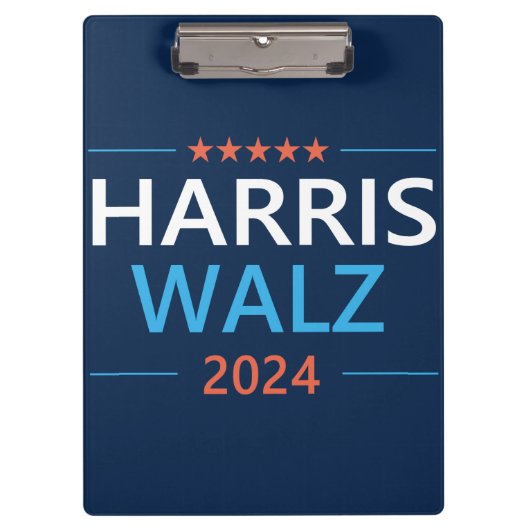 ハリス・ウォルツ 2024 大統領 クリップボード (正面)