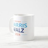 ハリス・ウォルツ 2024 大統領 コーヒーマグカップ (正面左)