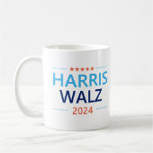 ハリス・ウォルツ 2024 大統領 コーヒーマグカップ (左)