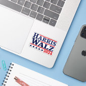 ハリス・ウォルツ 2024 大統領 シール (ノートパソコンとiPhone)