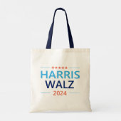 ハリス・ウォルツ 2024 大統領 トートバッグ (裏面)